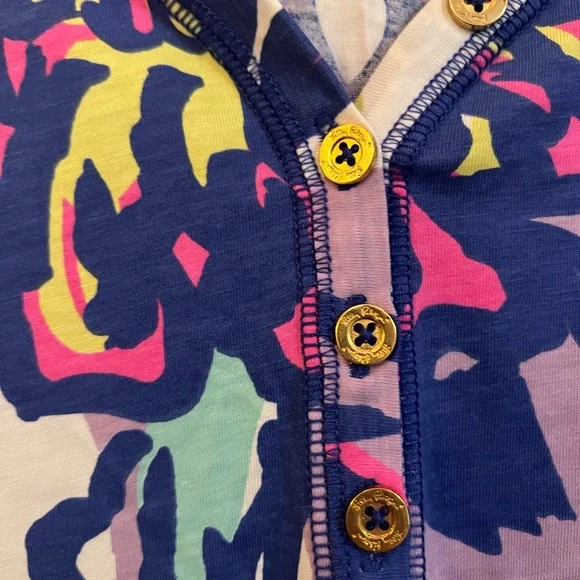 Lilly Pulitzer Palmetto Dress Tropical Pink Catwalk - Size Large - Picture 3 of 4